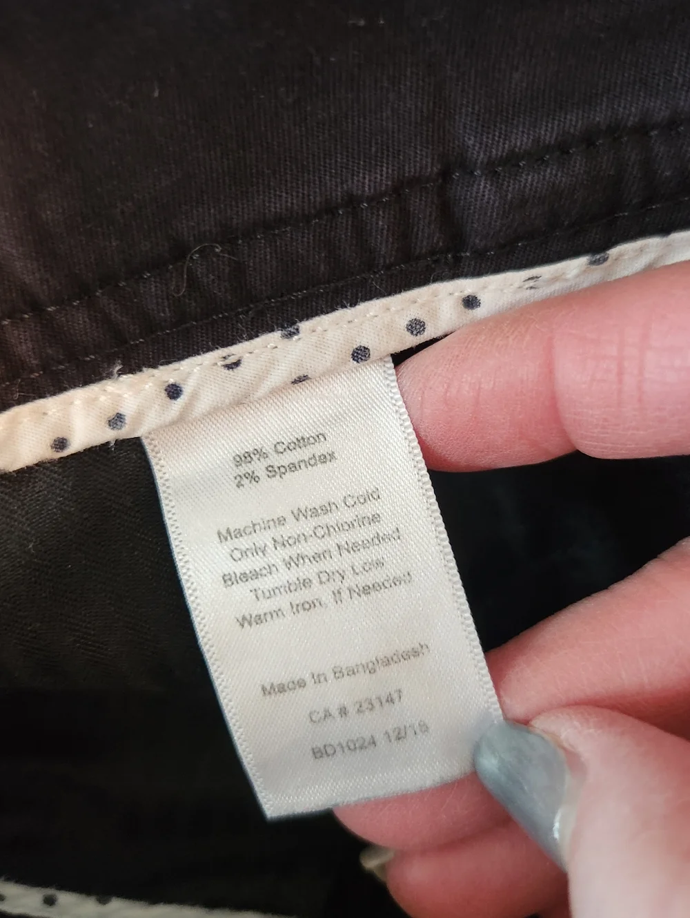 Talbots‎ Perfect Shorts Black, Size 2, 10.5 Inseam
